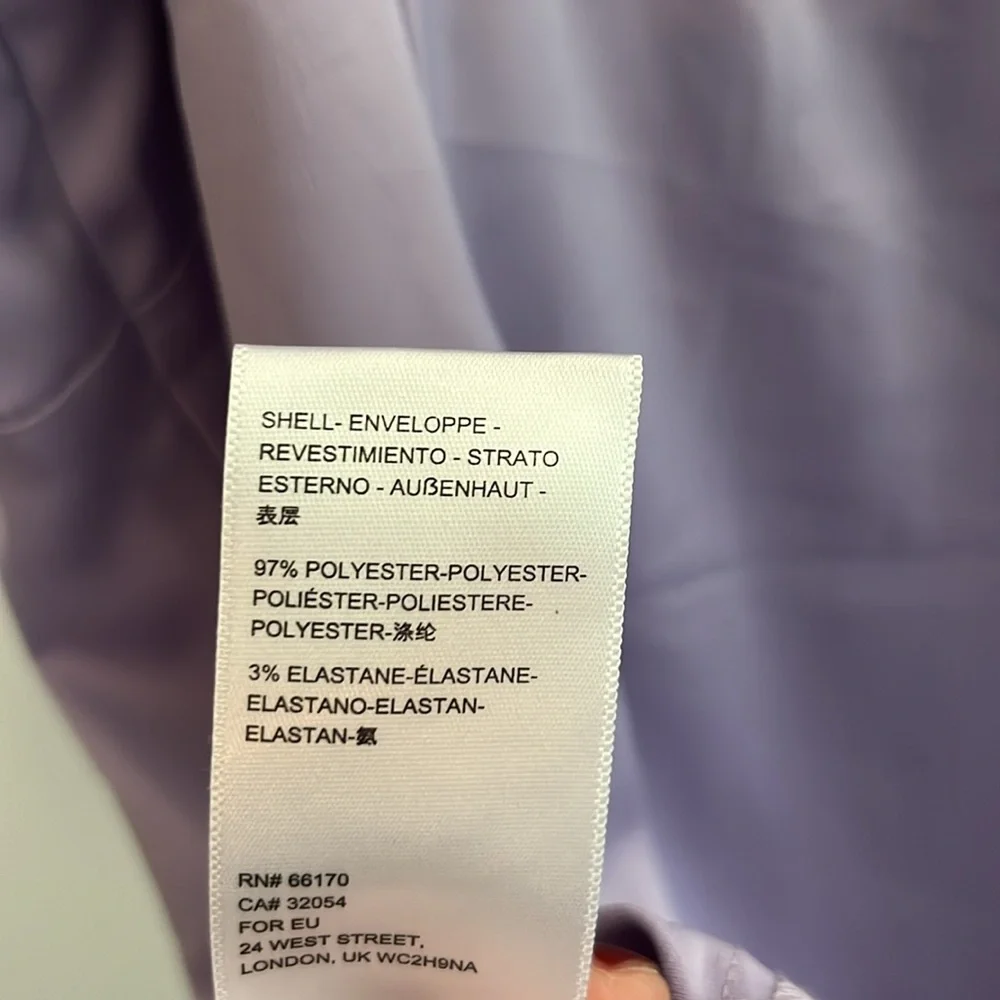 Urban Outfitters lavender satin feel slip dress